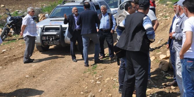 Köylülerden Taş Ocağına Tepki