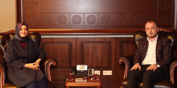 Ak Parti Bilecik İl Başkanı Karabıyık’tan Bakan Kaya’ya Ziyaret