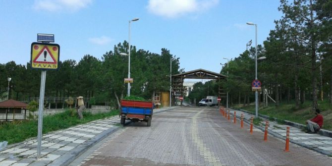 Tabiat Parkının Giriş Güzergahı Değişti