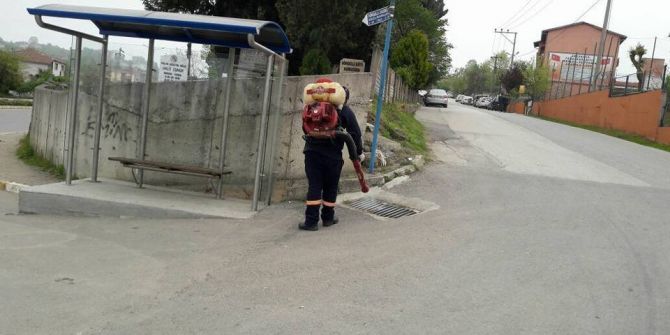 Akçakoca İlaçlanıyor