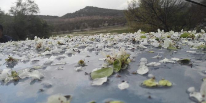 Beyşehir’e Dolu Yağışı