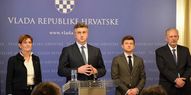 Hırvatistan’da Hükümet Krizi