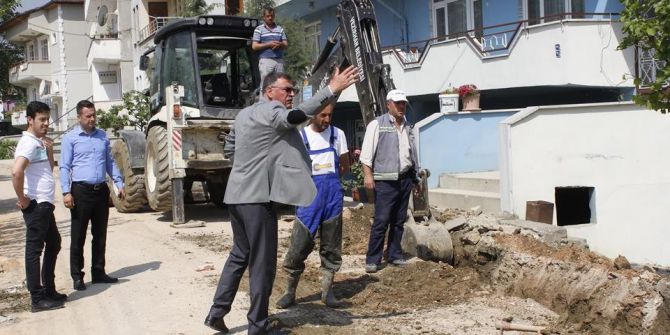 Vezirhan’da Elektrik Hatları Yer Altına Alınıyor