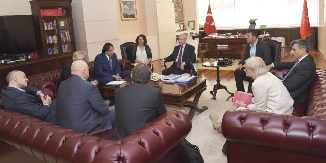 Kılıçdaroğlu, Ituc Ve Etuc Heyetini Kabul Etti