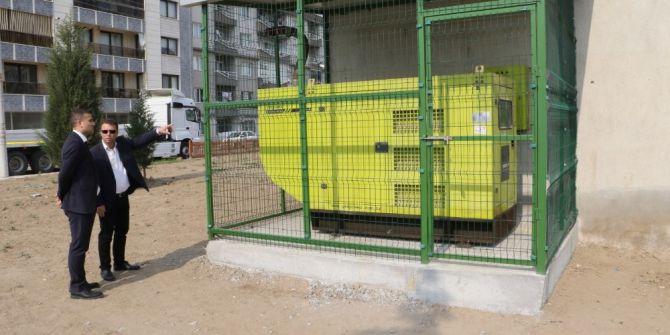 Muradiye Mahallesine İkinci Jeneratör Desteği