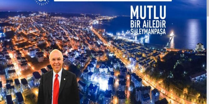 Süleymanpaşa Belediyesi’nin İnternet Sitesi Yenilendi