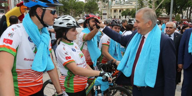 Sağlık İçin Pedal Çevirdiler