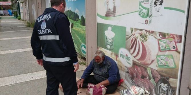 İzmit’te Dilenci Operasyonu