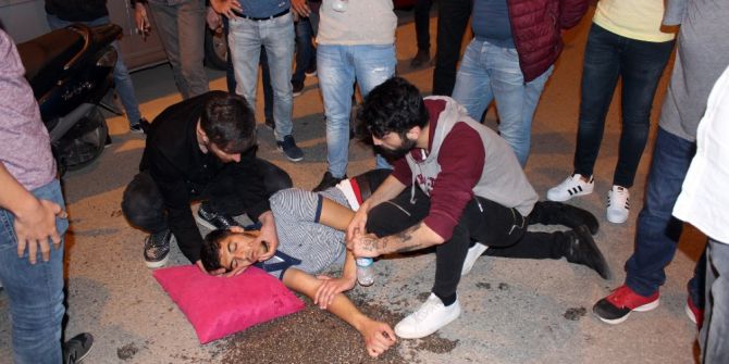 Ginger’den Düşen Genç Yaralandı