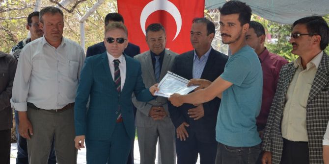 Biçerdöver Sertifikaları Törenle Dağıtıldı