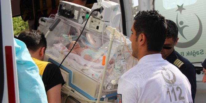 Hava Ambulansı Suriyeli Bebek İçin Havalandı