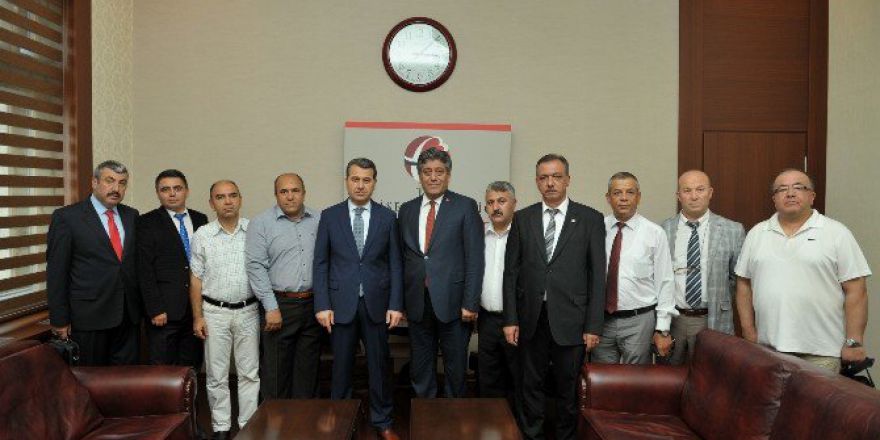 Kamu-sen’den Vali Çelik’e “Hayırlı Olsun” Ziyareti