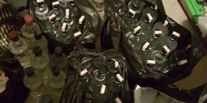 Adana’da Kaçak İçki Ve Sigara Operasyonu