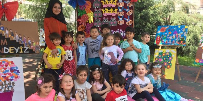 Minik Öğrenciler Hünerlerini Sergilediler