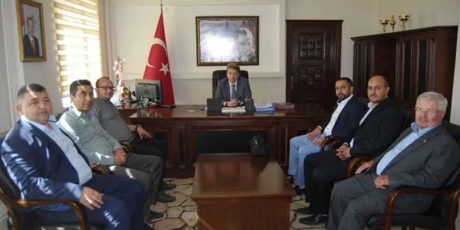 Mhp İlçe Yönetiminden Malkara Kaymakamı Erkan Karahan’a Ziyaret