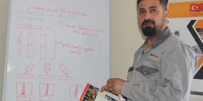 Hakkari’de Yeni Kaynak Ustaları Yetiştiriliyor