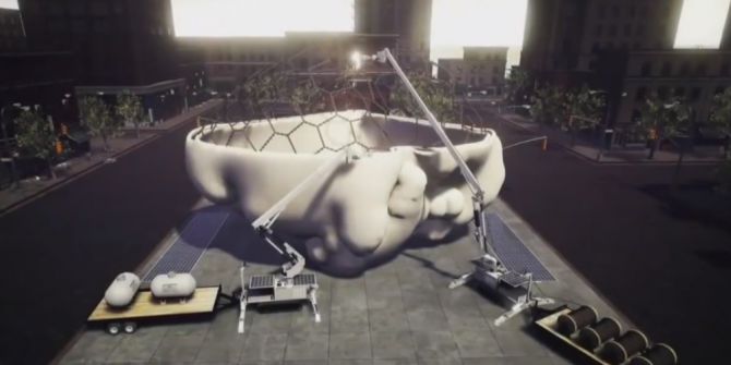 3-d Yazıcıyla 14 Saatte Bina Yaptılar