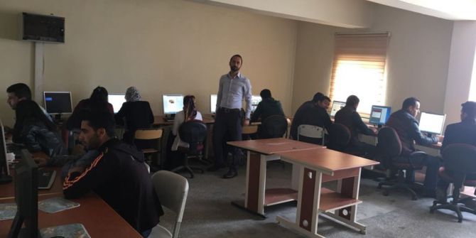 Taşlıçay’da Hasta Kabul Kursu Açıldı