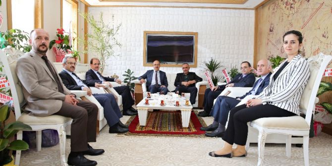 Gümüşhane Üniversitesinden Rektör Coşkun’a Hayırlı Olsun Ziyareti