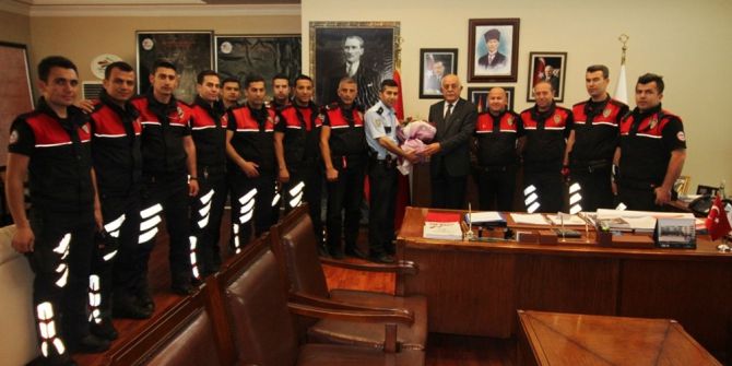 Başkan Seyfi Dingil’den Polise Motosiklet Desteği