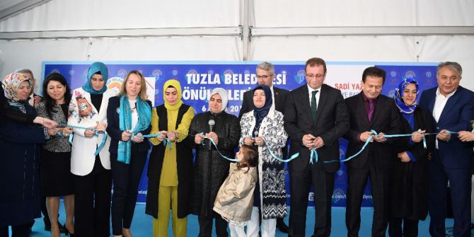 Tuzla Belediyesi Gönül Elleri Çarşısı, ‘Üretebilen Çocukların Köyü’ne İlk Tohumu Attı