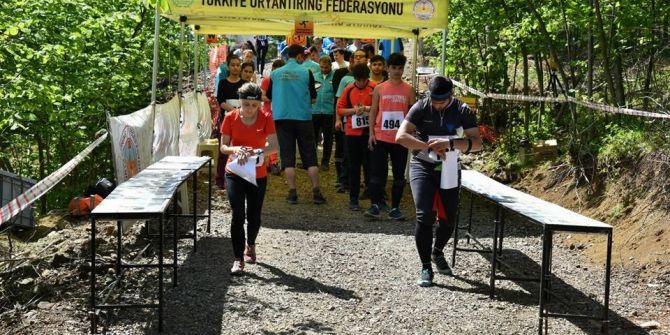 Trabzon’un İlk Oryantiring Şampiyonası Başladı