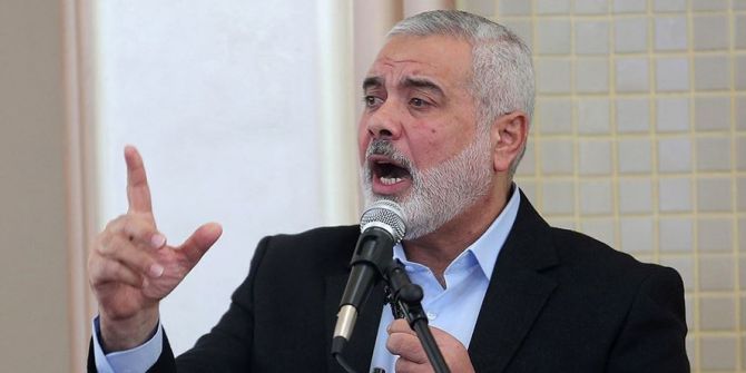 İsmail Haniye Hamas’ın Siyasi Büro Başkanı Oldu