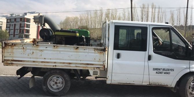 Edremit’te Sivrisinekle Mücadele