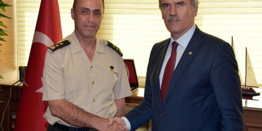 Garnizon Komutanı Saldık’tan Başkan Altepe’ye Veda