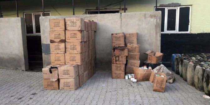 Hakkari’de Kaçakçılık Operasyonu