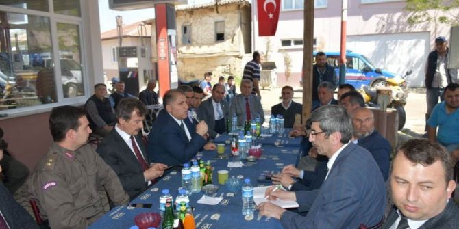 Yenişehir Protokolünden Köy Ziyaretleri