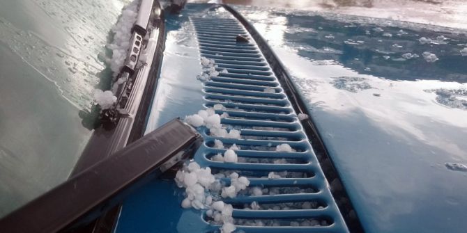 Çorlu’ya Dolu Sürprizi