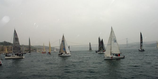 İstanbul Boğazı Yılın İlk Yarışına Sahne Oldu