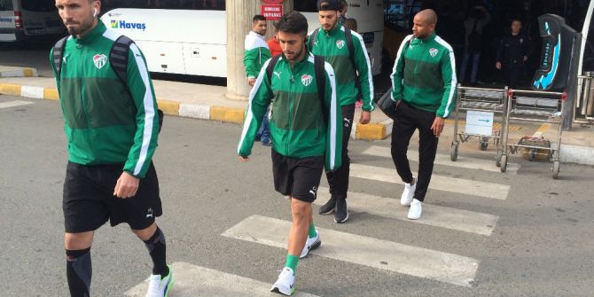 Bursaspor Kafilesi Trabzon’a Geldi