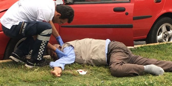 Antalya’da Trafik Kazası: 1 Yaralı