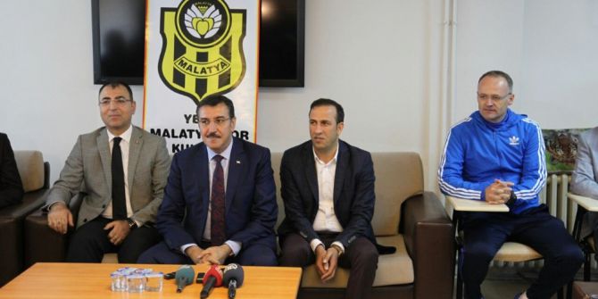 Bakan Tüfenkci’den Yeni Malatyaspor’a Moral Ziyareti