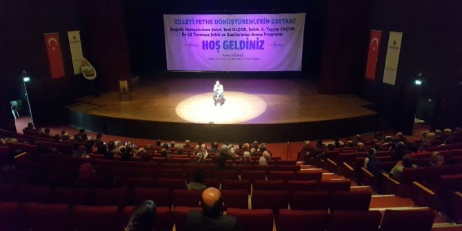 Çorumlular 15 Temmuz Şehitlerini Andı