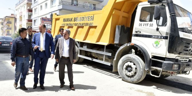 Başkan Akgül Çalışmaları Yerinde İnceledi