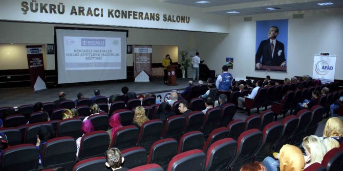 Kocaeli’nde Mahalle Halkı Afetlere Hazır