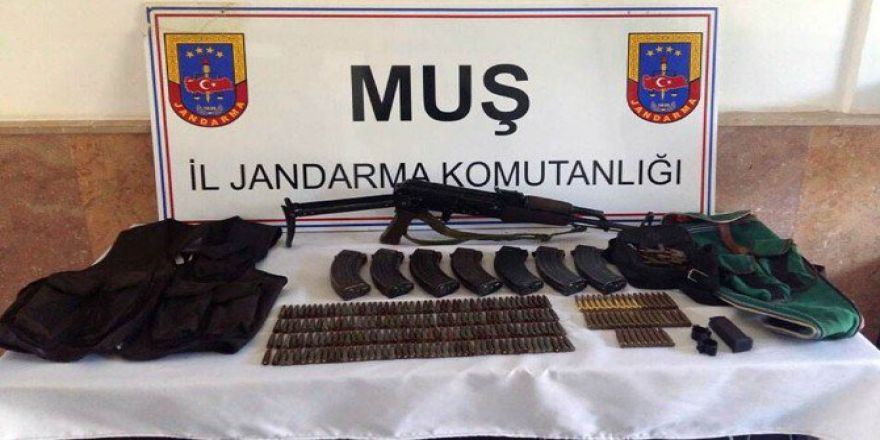 Muş’ta Kaçak Silah Ve Mühimmat Ele Geçirildi