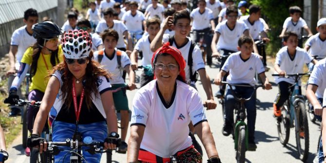 Antalya’da “Köyüm Bisiklete Biniyor” Etkinliği