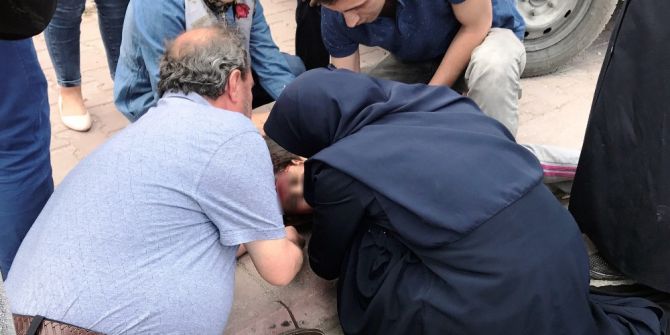 Minibüsün Çarptığı Küçük Kız “Bir Şeyim Yok” Diyerek Ağladı