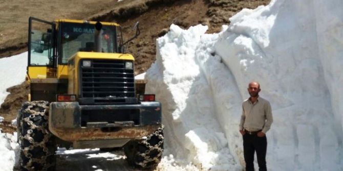 Mayıs Ayında Karla Mücadele Çalışmaları