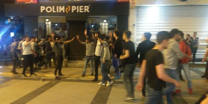 Beşiktaş-fenerbahçe Maçının Ardından Arbede Çıktı: 1 Yaralı