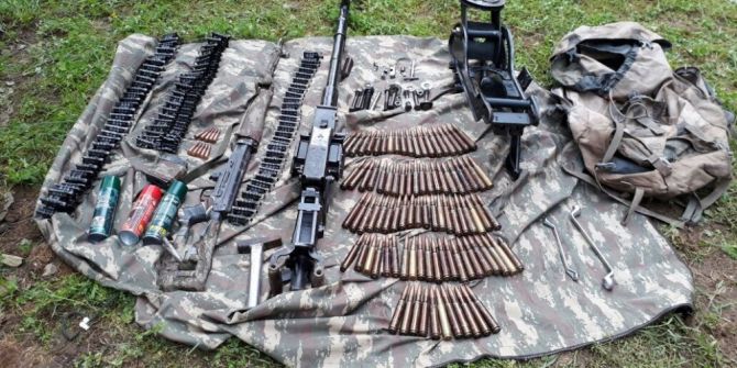Diyarbakır’da Bölücü Terör Örgütüne Ait Mühimmat Ele Geçirildi