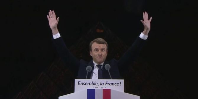 Fransa Cumhurbaşkanı Emmanuel Macron’un Sembol Dolu Kutlaması