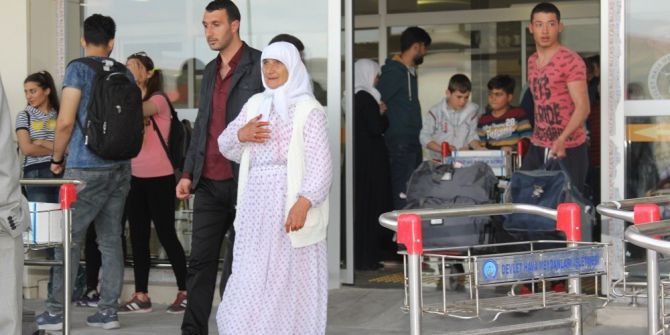 Şehit Aileleri Umreden Döndü