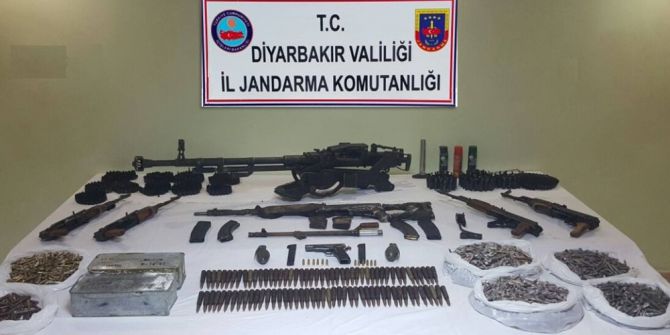 Silvan’da Pkk’ya Ait Cephanelik Ele Geçirildi