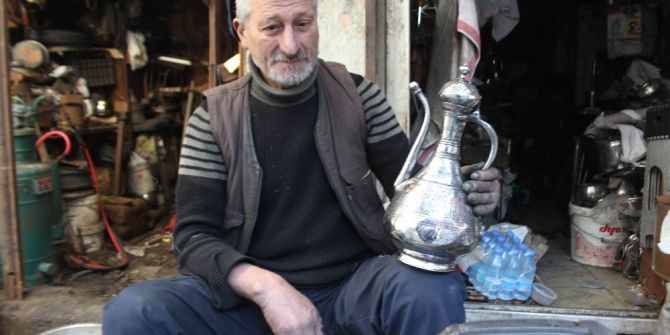 İki Asırlık İbrik Aydın Ustanın Elinde Yeniden Hayat Buldu