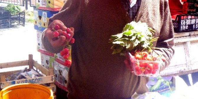 Bilecik’in İlk Erkenci Kirazı Pazara Çıktı